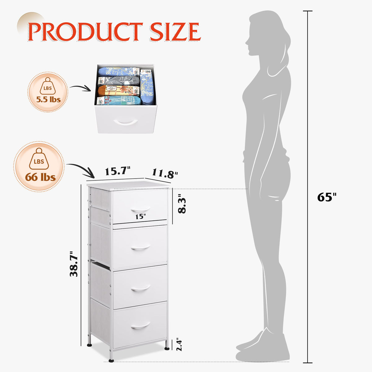 WLIVE dresser assembly instructions illustrating quick setup.