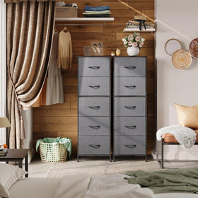 WLIVE dresser fits closets or hallways for versatile storage.