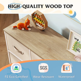 WLIVE dresser cream white frame detail showcasing durable steel structure
