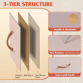 WLIVE dresser assembly guide helps quick setup.