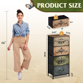 WLIVE dresser includes hardware for easy assembly