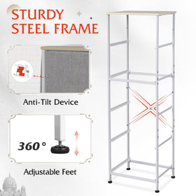 WLIVE tall dresser fits in closets, hallways, and bedrooms for versatile storage.