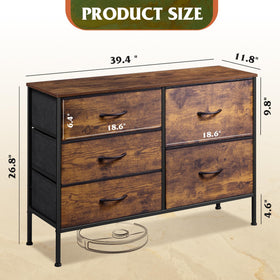 WLIVE dresser uses breathable non-woven fabric to keep contents fresh.