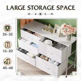 WLIVE dresser steel frame detail highlighting durable construction