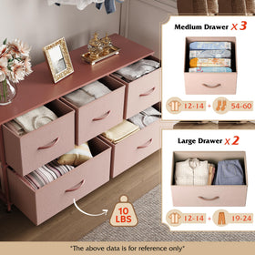 WLIVE dresser steel frame shown for durable everyday use.