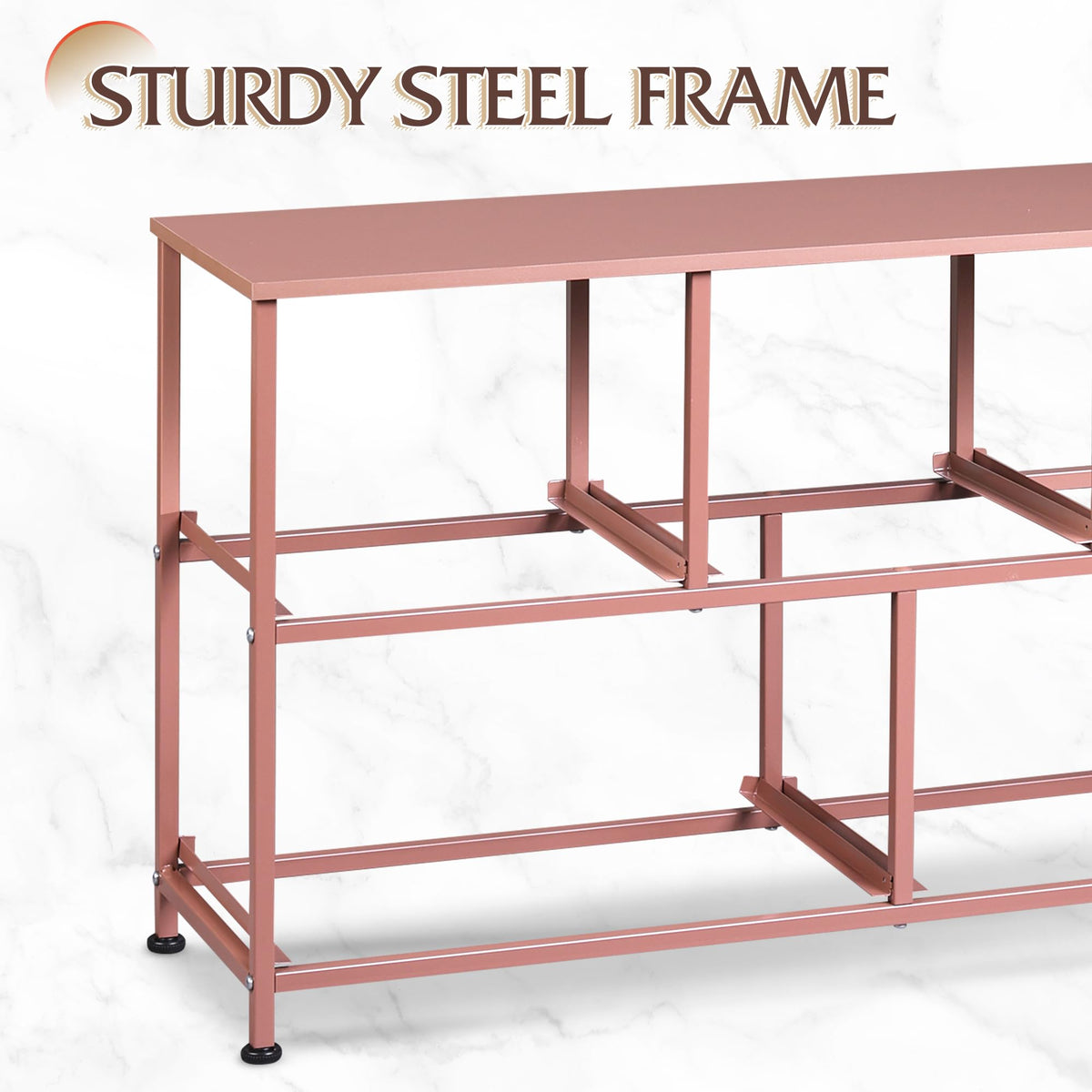 WLIVE dresser used as a compact TV stand for a small television.