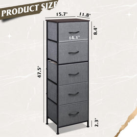 WLIVE assembly-friendly dresser ships with clear, numbered instructions.