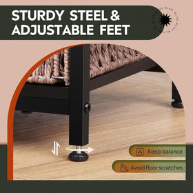 WLIVE end table placed between chairs for quick access