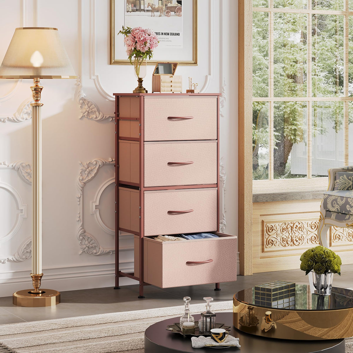 WLIVE foldable fabric drawers simplify tidying and seasonal wardrobe changes