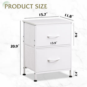 WLIVE night stand adjustable feet keep level on uneven floors.