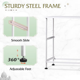 WLIVE night stand with two drawers enhances small space organization.