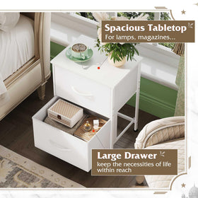 WLIVE night stand quick assembly with included tools and instructions.