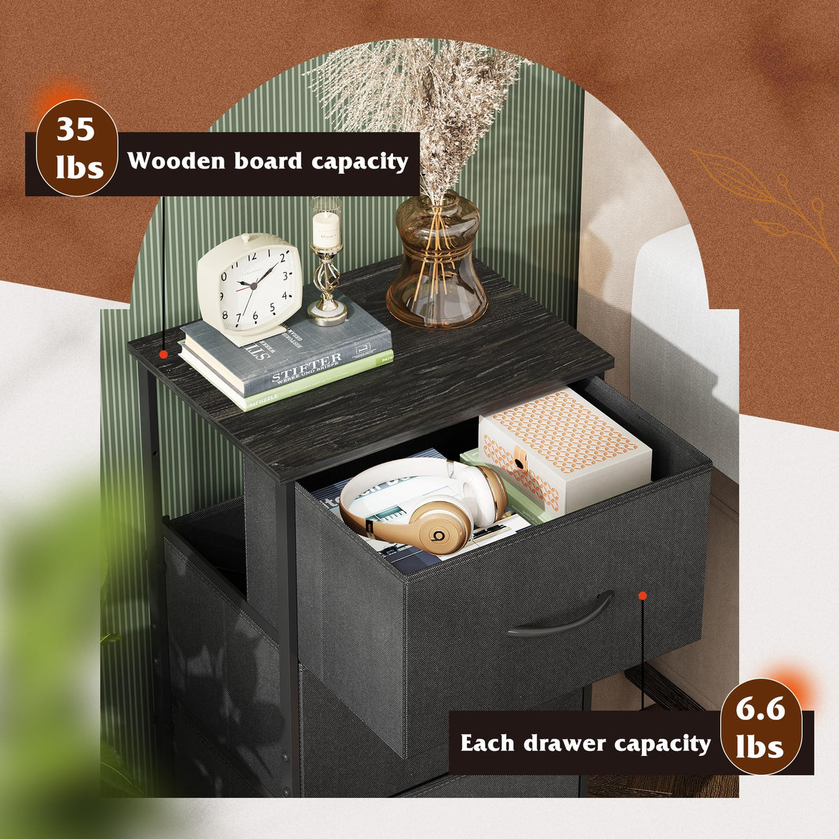 WLIVE sturdy steel frame ensures durable daily use