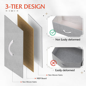WLIVE wooden top surface ideal for lamps, decor, and daily essentials.
