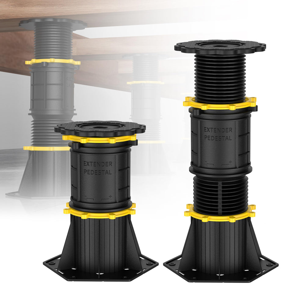 Wlrrcwdttc adjustable bed legs offer height options from 8.5 to 13 inches for solid under-bed support.