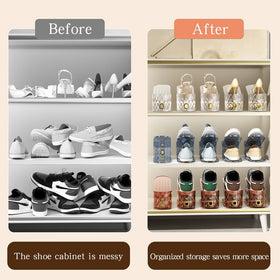 WMBOOX shoe slots organizer built with durable materials for long-lasting closet storage