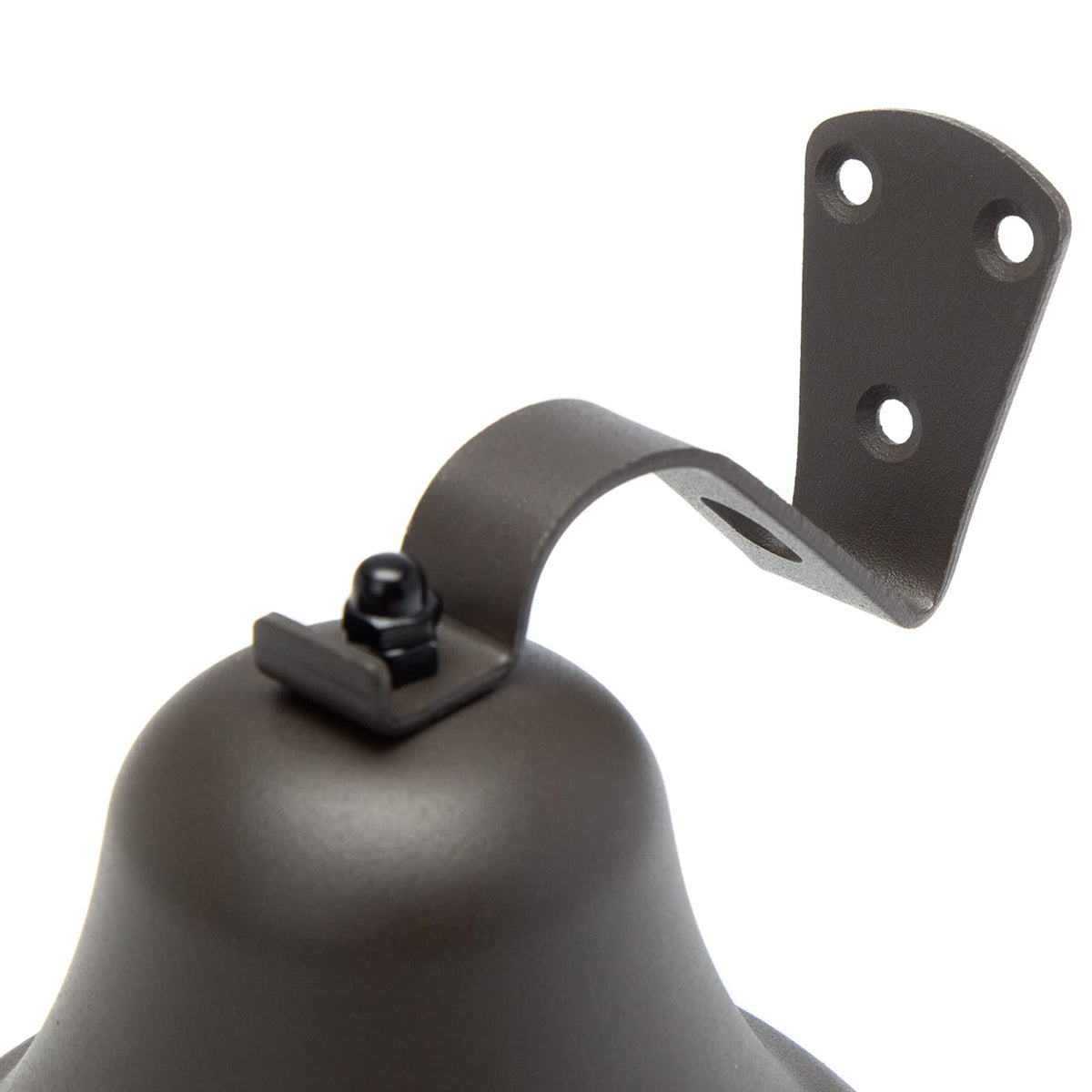 WMM bell installed with three screws for quick wall mounting
