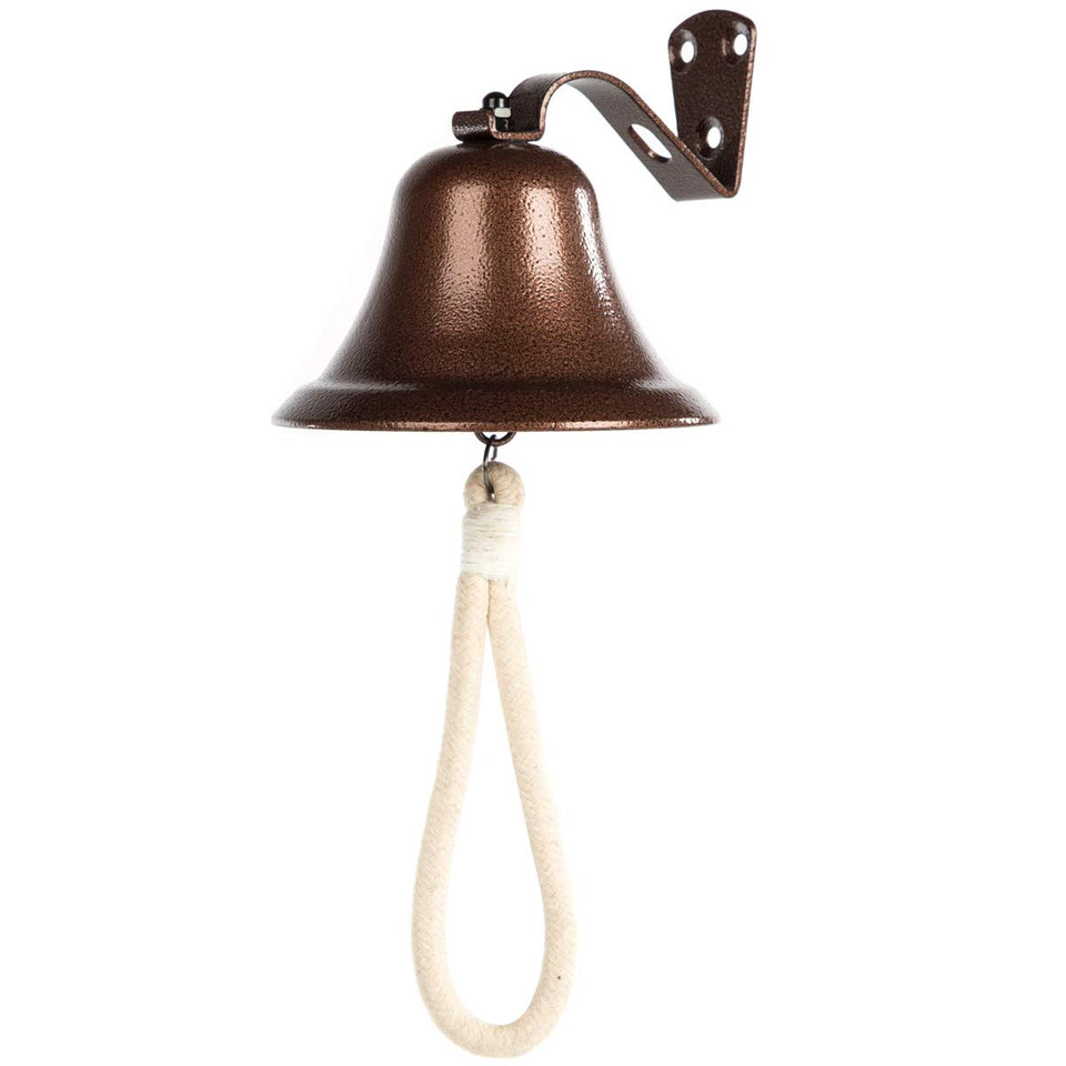 WMM hanging bell on wall mount for versatile door and dinner signaling.