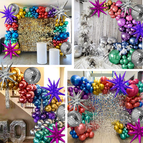 Woaipati chrome latex balloons 18 inch make a bold statement at events