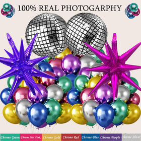 Woaipati exploding star balloon trio creates celebratory bursts for photos