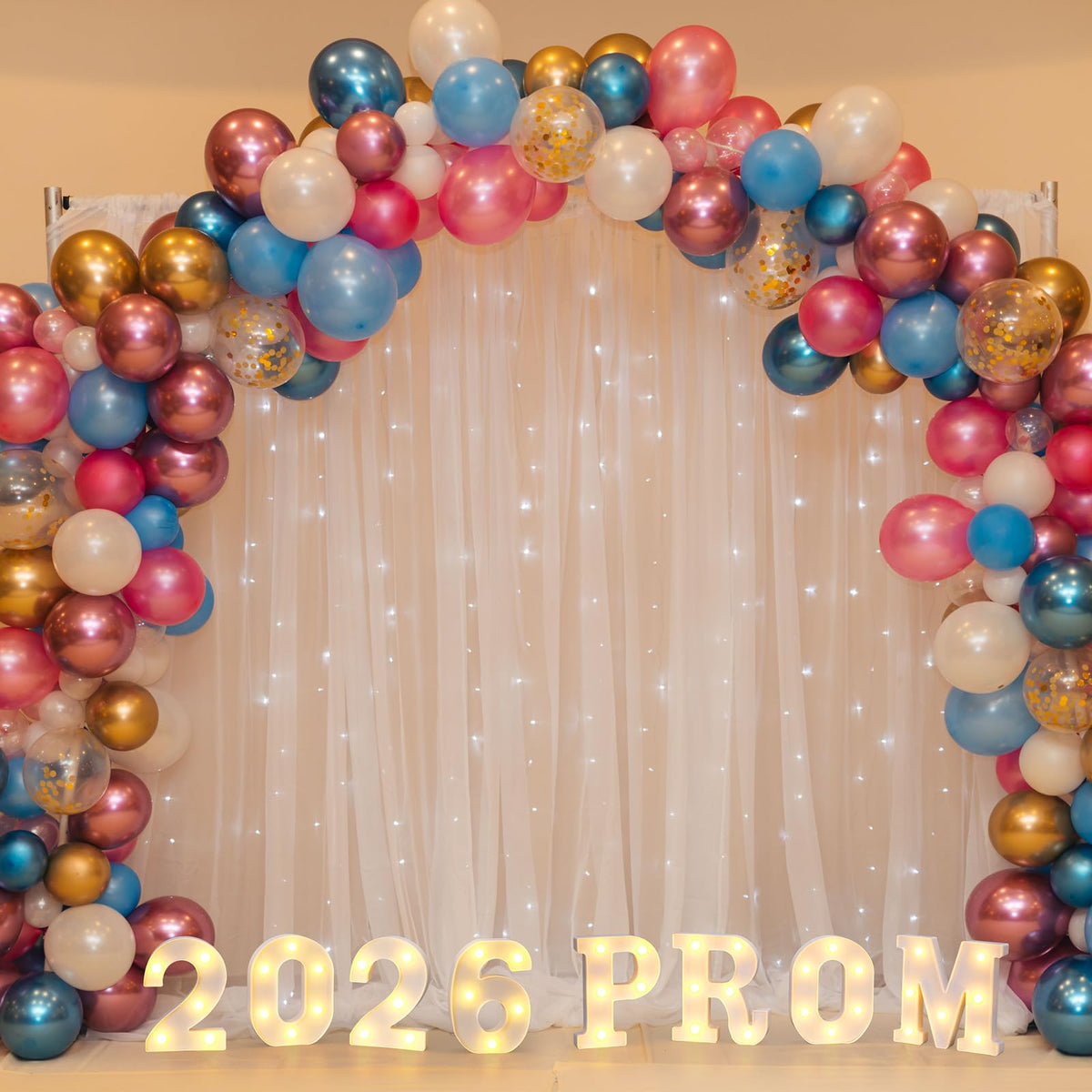 Woanger portable LED letters for party decor provide cordless flexibility
