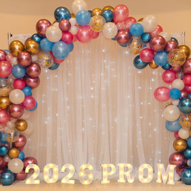 Woanger portable LED letters for party decor provide cordless flexibility