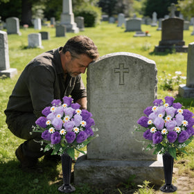 Wocst memorial bouquet ready for grave sites and holidays