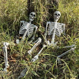 Wocst skeleton in a graveyard scene with dramatic lighting.