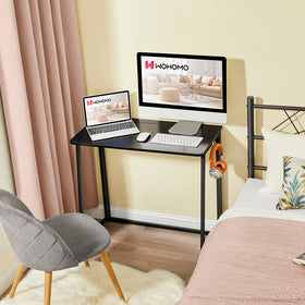 WOHOMO triangular-support plates keep the desk stable during use.