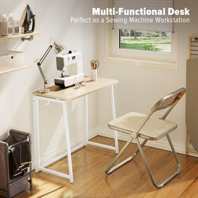 WOHOMO folding desk in an office setup for focused work