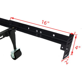 Woiron bolt-on footboard attachment kit simplifies installation on compatible frames.