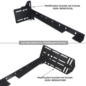 Woiron footboard extension bracket right ensures balanced support for your bed frame setup.