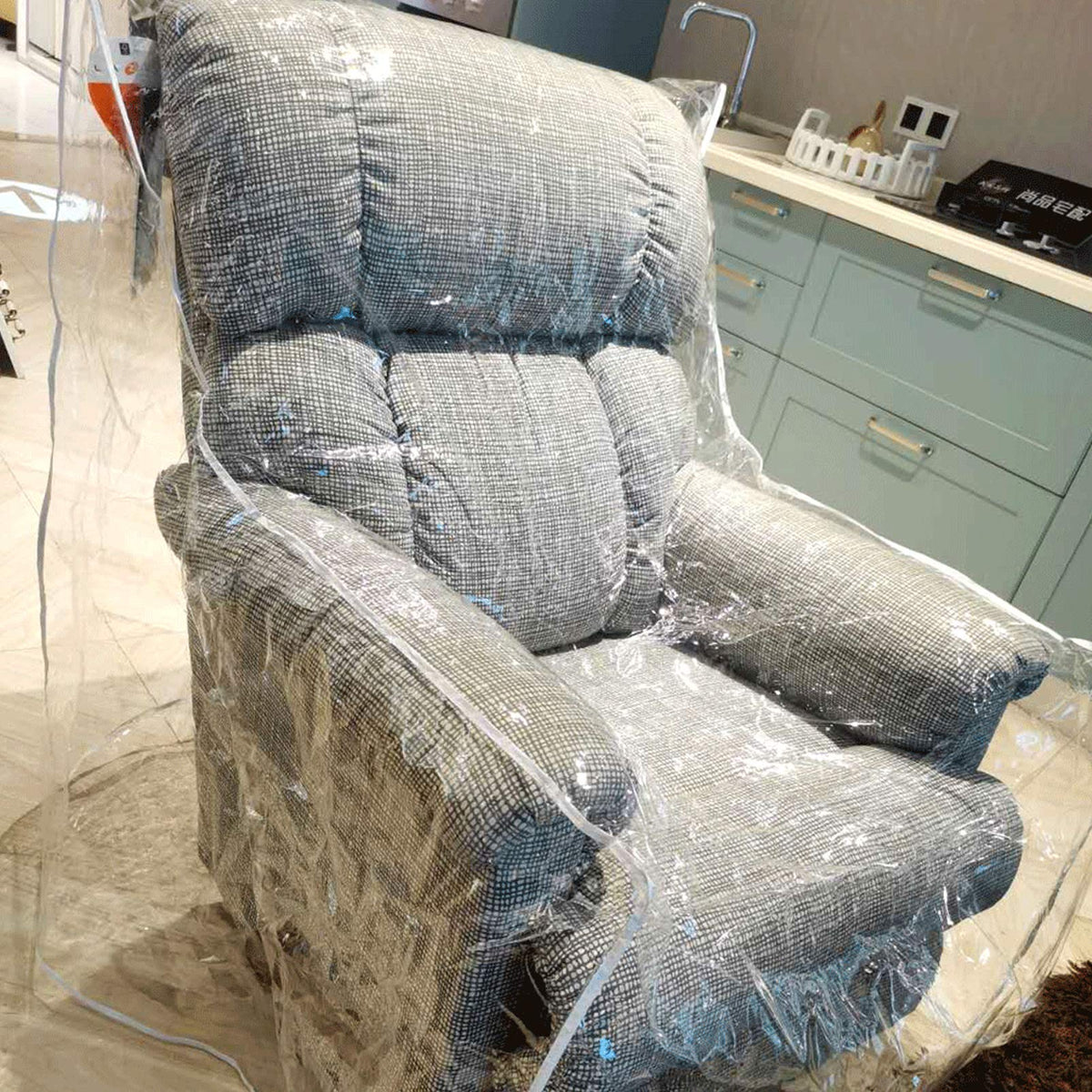 Wokire chair protector pet hair proof keeps furniture clean for homes with cats and dogs