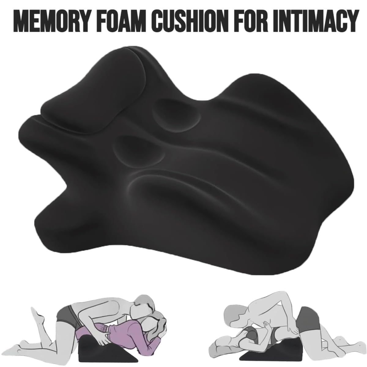 Woless breathable cover keeps the cushion cool during extended use.