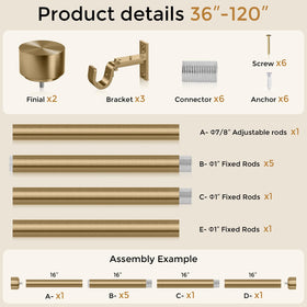 Wolistsa warm brushed finish shows premium gold look.
