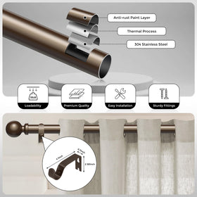 Wolistsa mounting hardware enables quick, tidy installation with clear instructions.