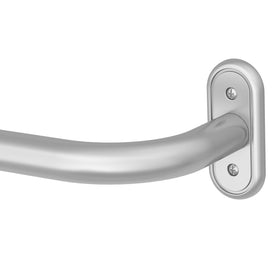 Wolistsa curtain rod extended 36-120 inches showing wrap-around blackout coverage for deeper sleep.