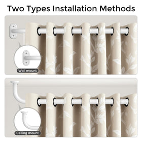 Wolistsa extends from 36 to 124 inches for versatile installations.