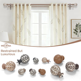 Wolistsa adjustable telescopic design fits different window widths for flexible installation.