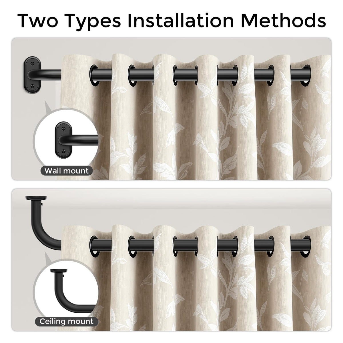Wolistsa package contents include brackets and screws for quick setup