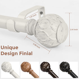 Wolistsa retractable length adjustment fits many window sizes