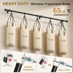 Wolistsa solid aluminum finials offer durable, decorative flair