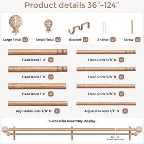 Wolistsa design offers 4–12 inch overhang for coverage