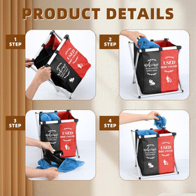 Wonderjune waterproof interior lining protects shoe covers from moisture.