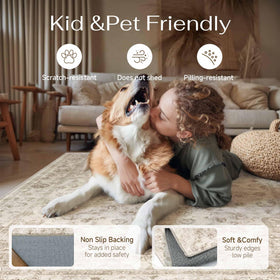 WondRg low-pile rug suits busy entryways and high-traffic areas.