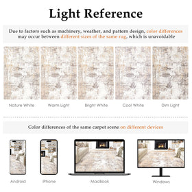 WondRg lightweight rug for easy rearranging and styling