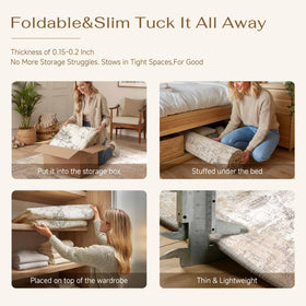 WondRg rug ideal for high-traffic areas like entryways and dining rooms
