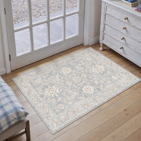 WondRg soft low-pile bedroom rug for cozy daily use.