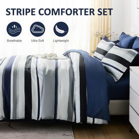 WONGS BEDDING bed-in-a-bag 7-piece pack streamlines setup and laundry.