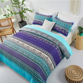 WONGS BEDDING boho pattern closeup demonstrates vibrant color harmony.